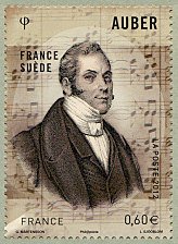 France Joint Issue - Sweden - Auber