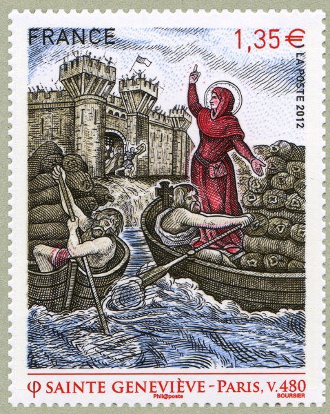 Sainte Geneviève (Paris, v. 480)
