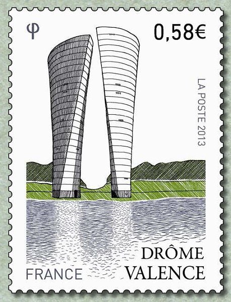 Valence, Drome - Water tower