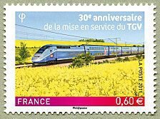 TGV between oilseed rape fields