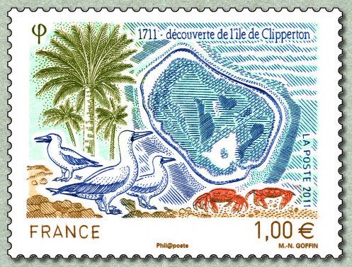 300th Discovery Island Clipperton