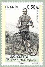 Bicycle with tires (1890)