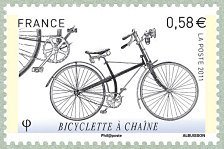 Bycicle with chains