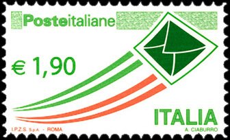 Stamp, Flying Cover, Italy,  