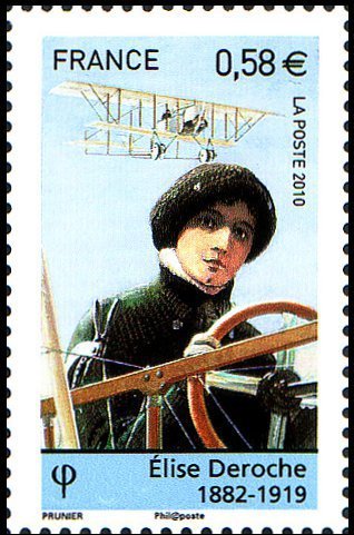 Pionniers de l'aviation - Élise Deroch