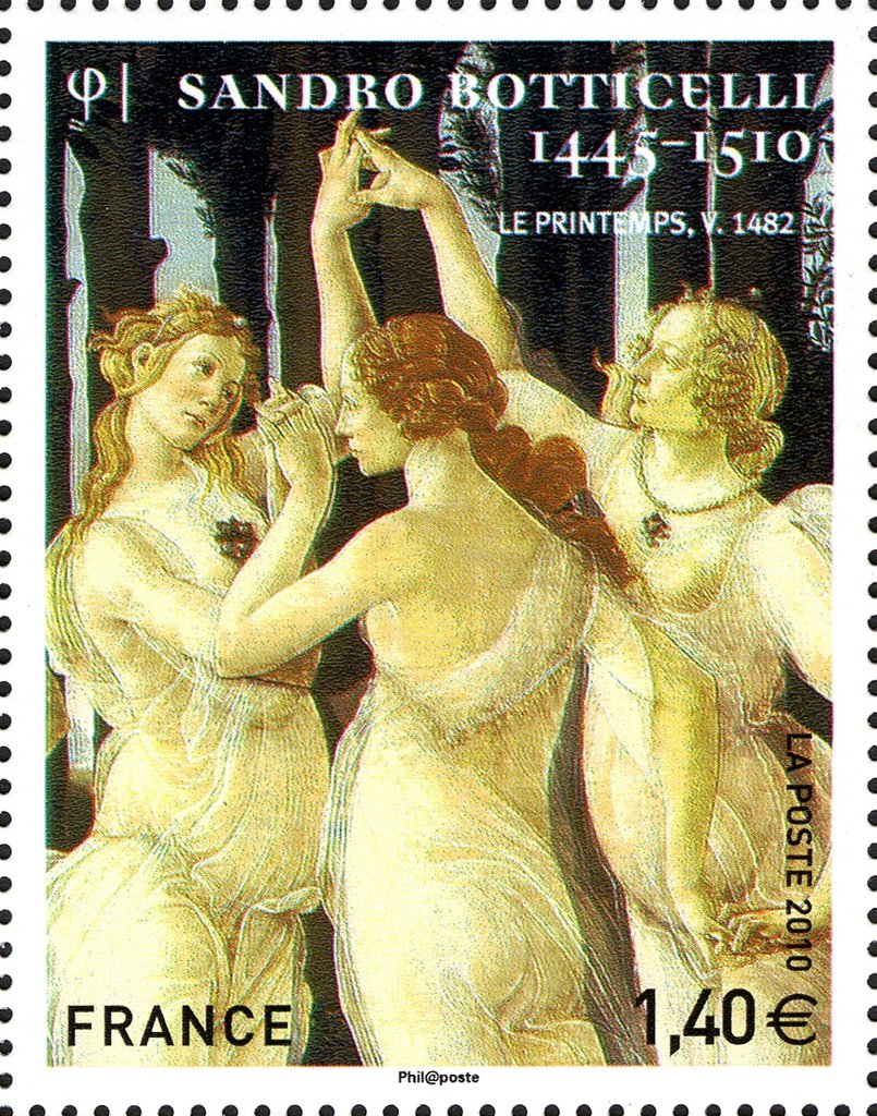 500th death anniversary of Sandro Botticelli (1445-1510)