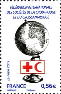 Stamp, Red Cross and Red Crescent, France,  , Red Cross and Red Crescent