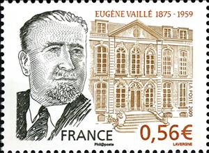 Stamp, Eugène Vaillé, France,  , Famous People