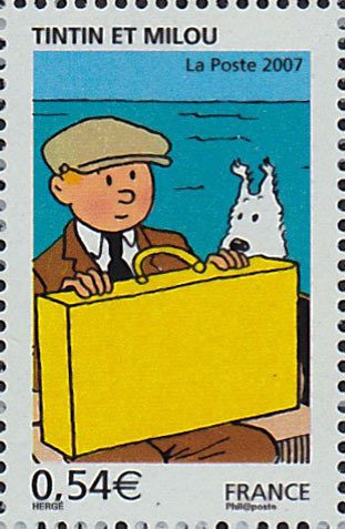 Tintin and Snowy