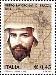 Portrait of Pietro Savorgnan di Brazzà