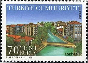 Stamp, Eskisehir, Turkey,  