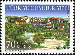 Stamp, Gaziantep, Turkey,  