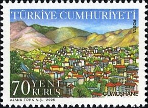 Stamp, Gumushane, Turkey,  