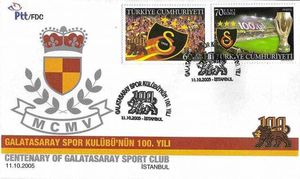 100th Anniversary Of Galatasaray (FDC)