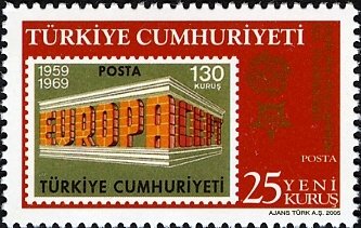Motif of the 1969 Europa CEPT