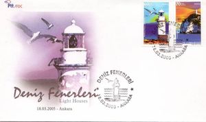 Lighthouses, 2005 (FDC)