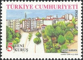 Stamp, Adıyaman, Turkey,  