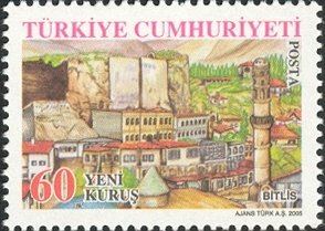 Stamp, Bitlis, Turkey,  