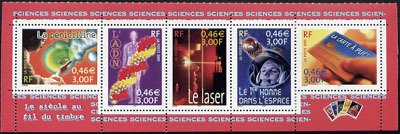 Over the century stamp: Science