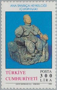 Stamp, Statuette of Mother Goddess, Neolithic, 6000 BC, Turkey,  
