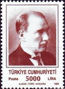 Stamp, Kemal Ataturk (1881-1938), Turkey,  