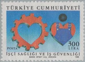 Stamp, Occupational Safety and Health for Workers, Turkey,  , Occupational Safety and Health