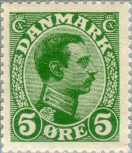 Stamp, King Christian X, Denmark,  , Heads of State, Kings
