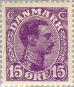 Stamp, King Christian X, Denmark,  , Heads of State, Kings