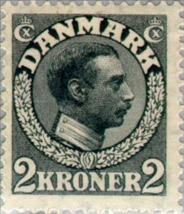 Stamp, King Christian X, Denmark,  , Heads of State, Kings