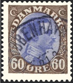 Stamp, King Christian X, Denmark,  , Heads of State, Kings