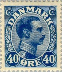 Stamp, King Christian X, Denmark,  , Heads of State, Kings