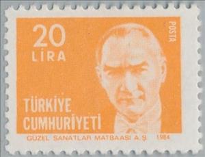 Stamp, Kemal Ataturk, Turkey,  , Heads of State