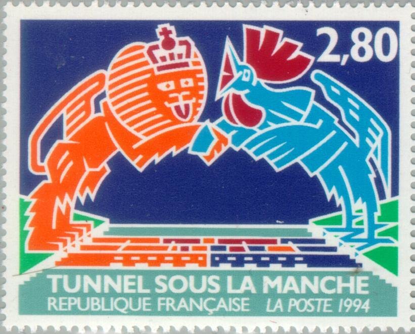 Channel Tunnel - Franco-British Joint Issue