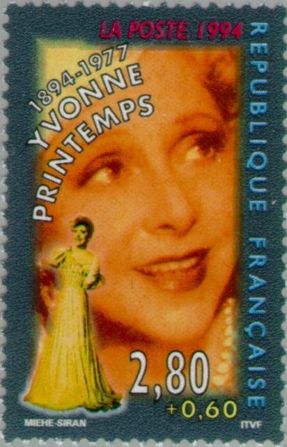 Yvonne Printemps (1894-1977)