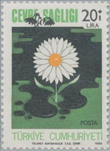 Stamp, Soil Contamination by Oil, Turkey,  
