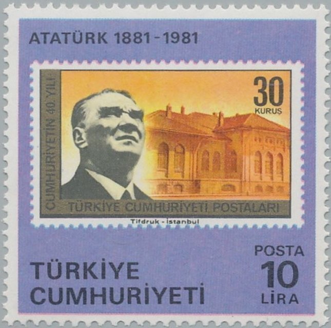 Ataturk and First National Assembly Building, TR1891