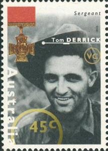 Stamp, Tom Derrick, Australia,  