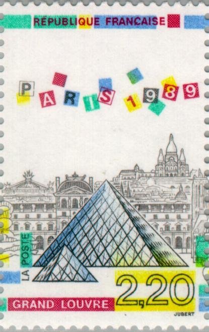 Panorama of Paris: the Louvre Pyramid