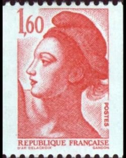 Liberty coil stamp