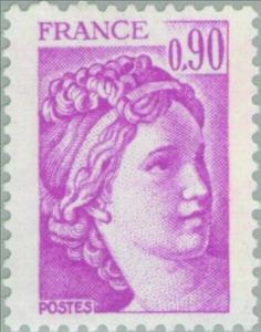 Stamp, Sabine, France,  