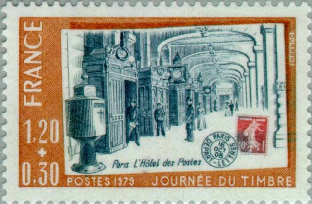 Post Hotel de Paris postcard 1908
