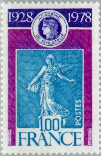 Fiftieth anniversary of the 1928 Academy of Philately
