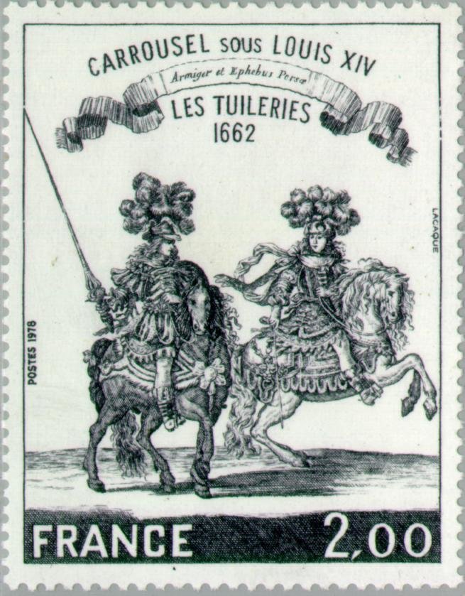 Carousel under Louis XIV. Amiger and Ephebus persæ. The Tuil