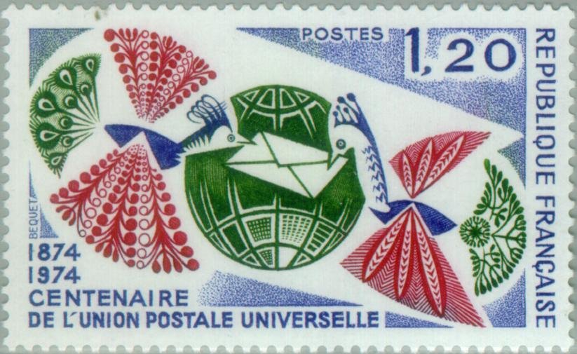 Centenary of Universal Postal Union 1874-1974