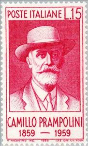 Stamp, Portrait of Camillo Prampolini, Italy,  , Famous People, Commemoration, Politicians