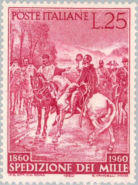 Meeting between Garibaldi and Vittorio Emanuele II