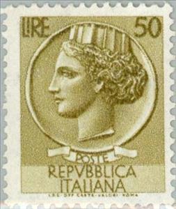 Stamp, Coin of Syracuse, Italy,  