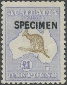 Stamp, Kangaroo and map, Australia,  , Maps, Kangaroos