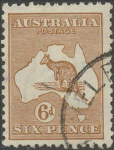 Stamp, Kangaroo and map, Australia,  , Maps, Kangaroos