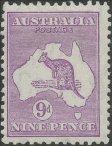 Stamp, Kangaroo and map, Australia,  , Maps, Kangaroos